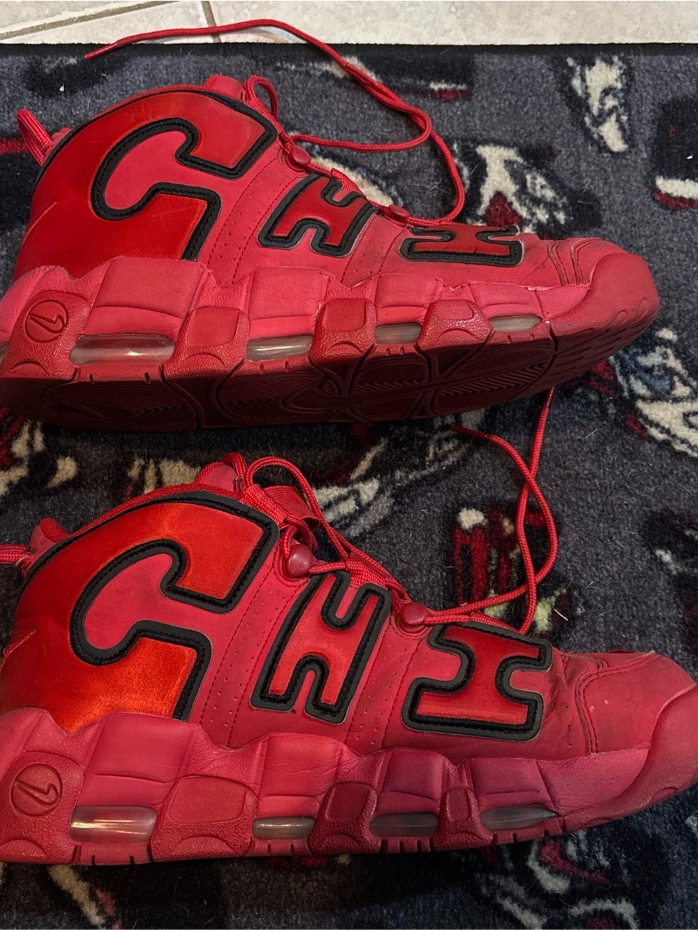 Nike Air More Uptempo QS 'Chicago' AJ3138-600 Men’s SZ 10.5